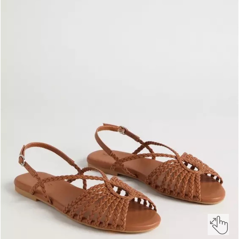 Torrid Tan Woven Sandals